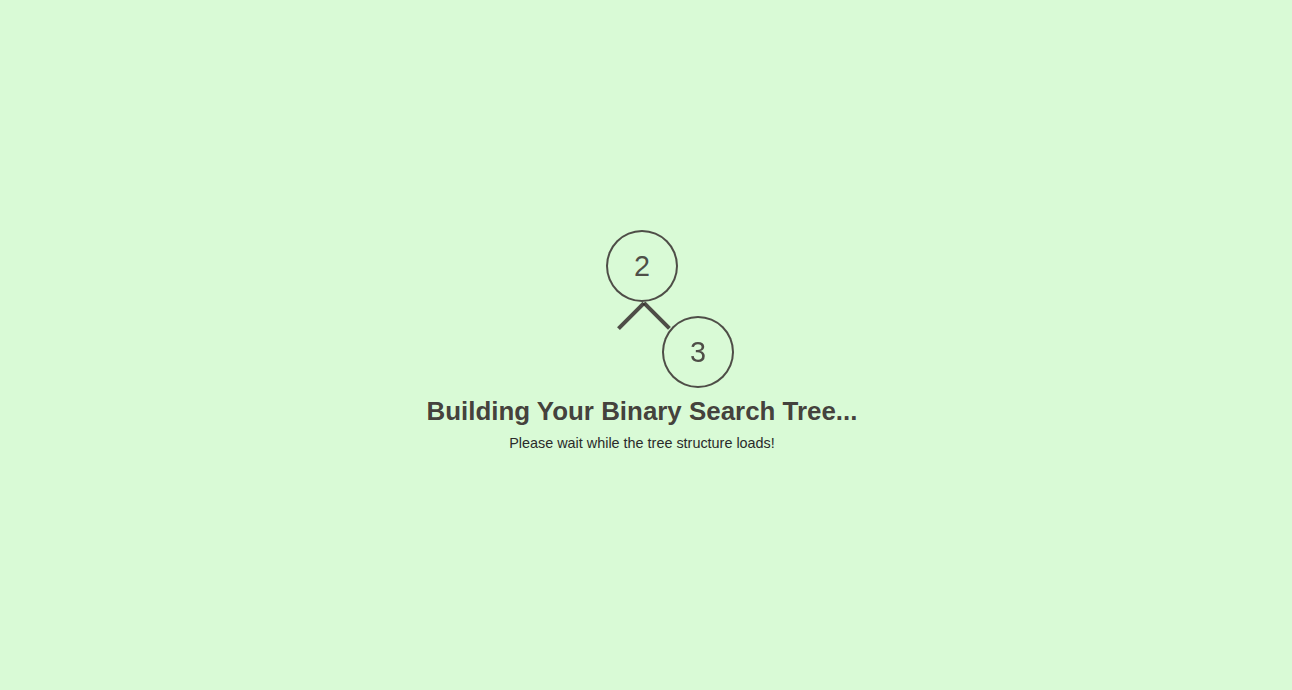 Binary Search Tree Visualizer